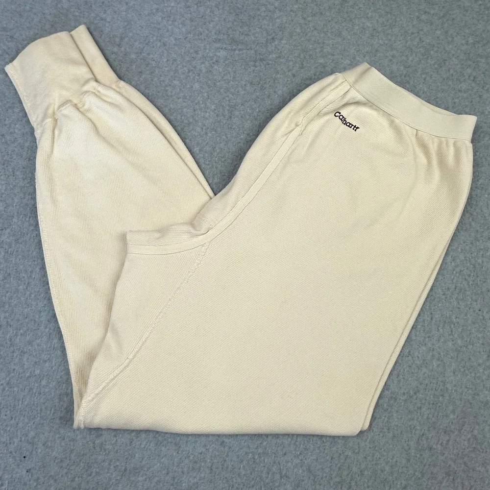 Carhartt Mens K229 NAT Thermal Long Underwear Bottoms 2XL Natural Cotton